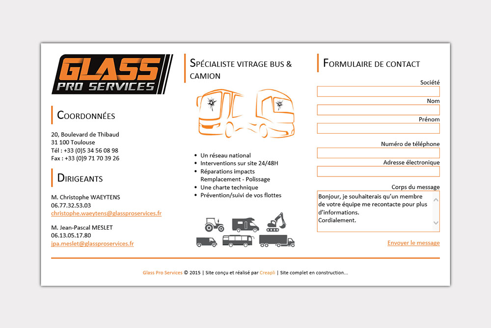 Réalisations Glass Pro Services Creapli Labège 31 Creapli